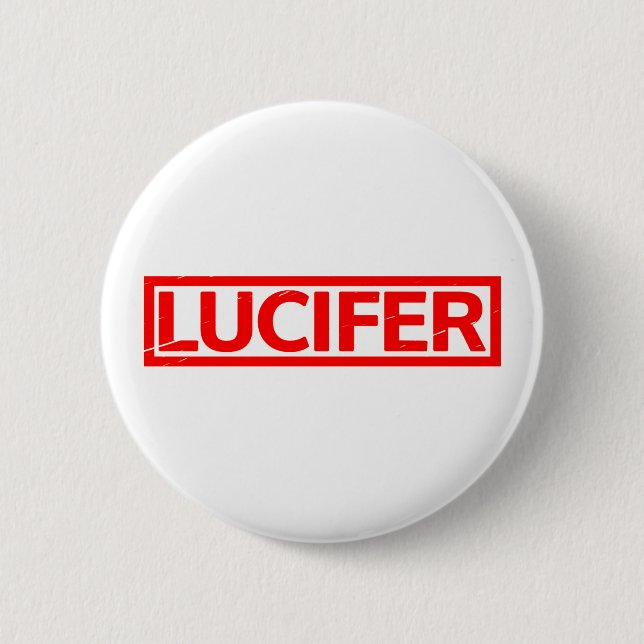 Lucifer Stamp Button (Front)