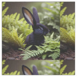 Lucifer the Black Bunny: A Dark Mischief Bundle Fabric