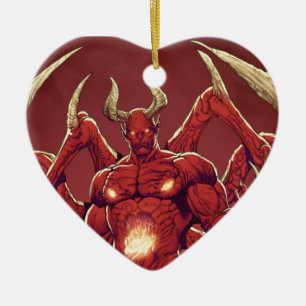 Lucifer the Devil, the Prince of Darkness, Satan Ceramic Ornament