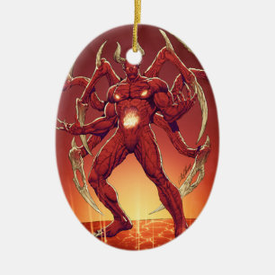 Lucifer the Devil, the Prince of Darkness, Satan Ceramic Ornament