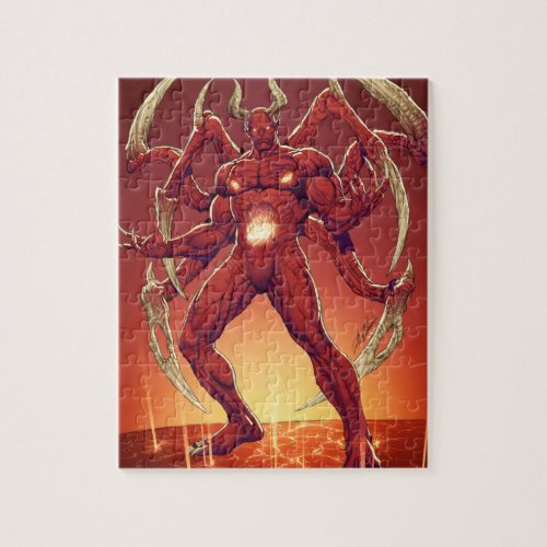 Lucifer the Devil the Prince of Darkness Satan Jigsaw Puzzle