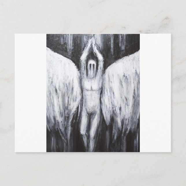 Lucifer the Morning Star descending to the Abyss Postcard (Front)