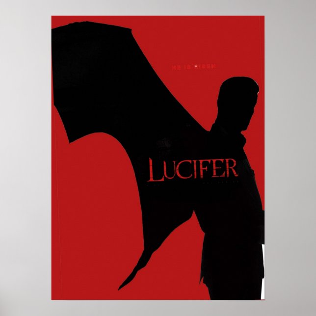 Lucifer tv show design  poster (Front)