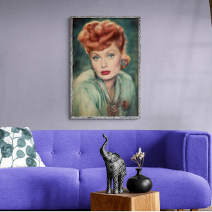 Lucille Ball Vintage Classic, Elegant Poster