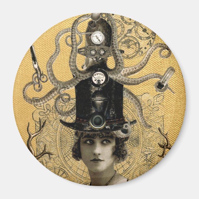 Lucinda Octavio, Deep Sea Milliner Magnet (Front)