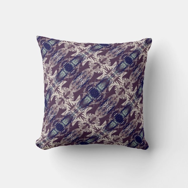 Lucis et Umbrae Diagonal Throw Pillow (Front)