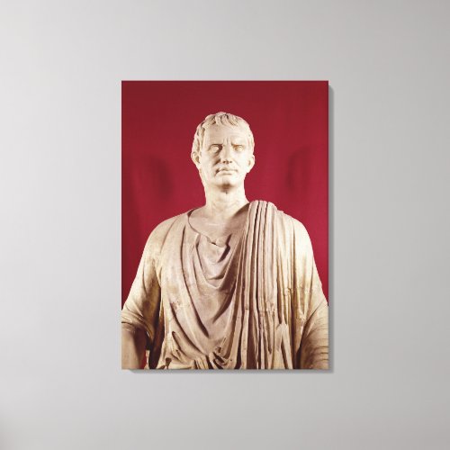 Lucius Cornelius Sulla  Orating Canvas Print