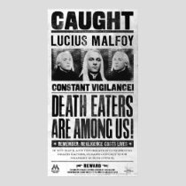 Lucius Malfoy Wanted Poster