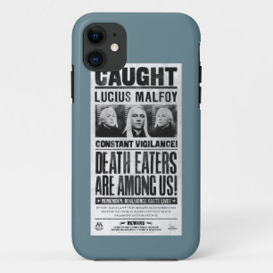 Lucius Malfoy Wanted Poster iPhone 11 Case