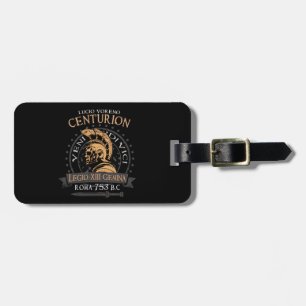 Lucius Voreno, a famous Roman Centurion Luggage Ta Luggage Tag