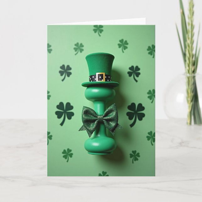 Luck And Cheer St Patricks Card (Front)