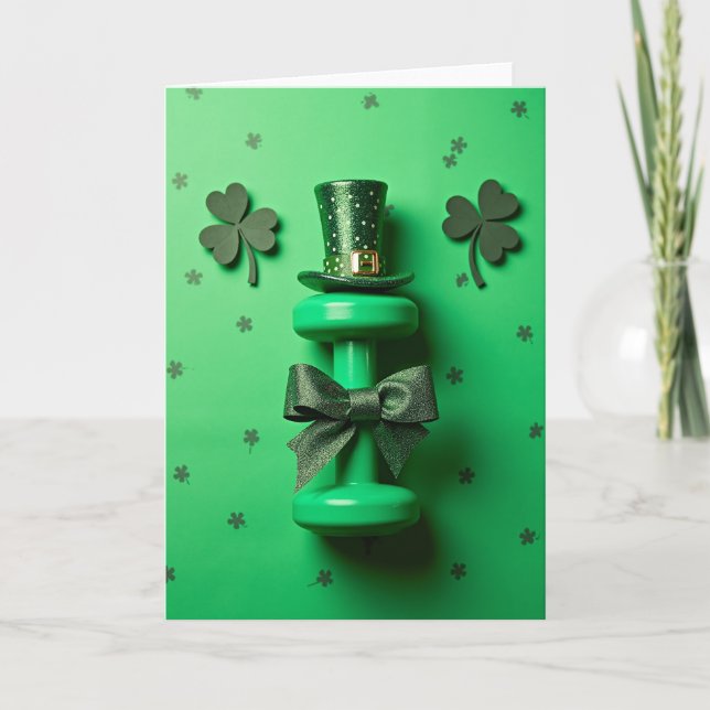 Luck And Lifts St Patricks Card (Front)