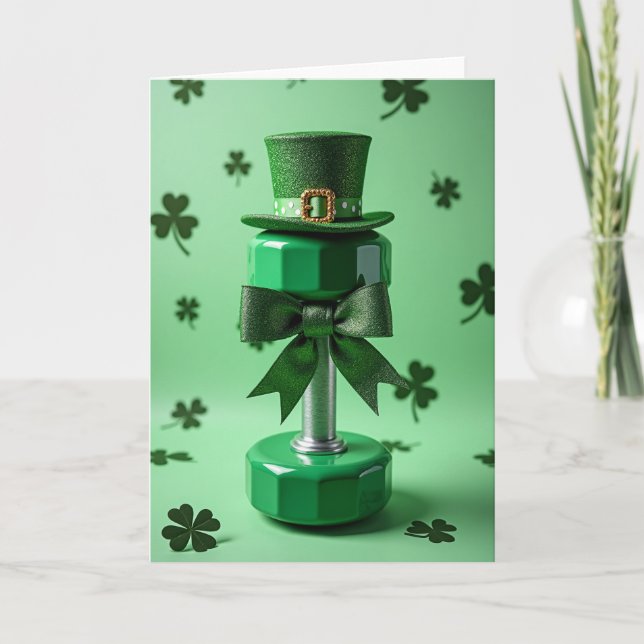 Luck And Lifts St Patricks Day Card (Front)