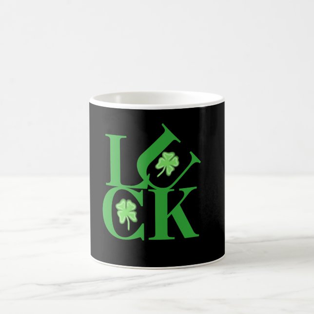 Luck and Shamrocks Coffee Cup (Center)