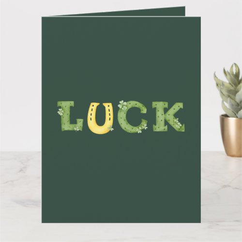 luck card