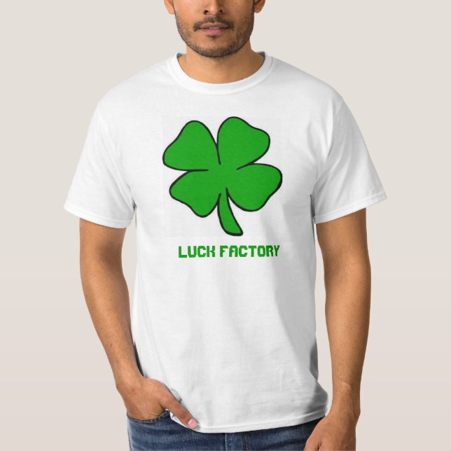 luck factory clover T-Shirt (Front)