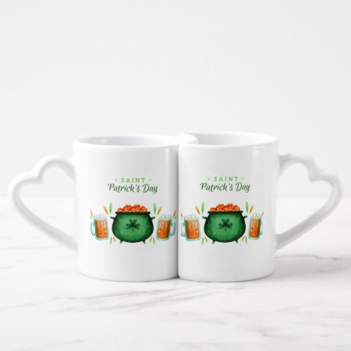 Luck_Filled Saint Patricks Day Deals Coffee Mug Set