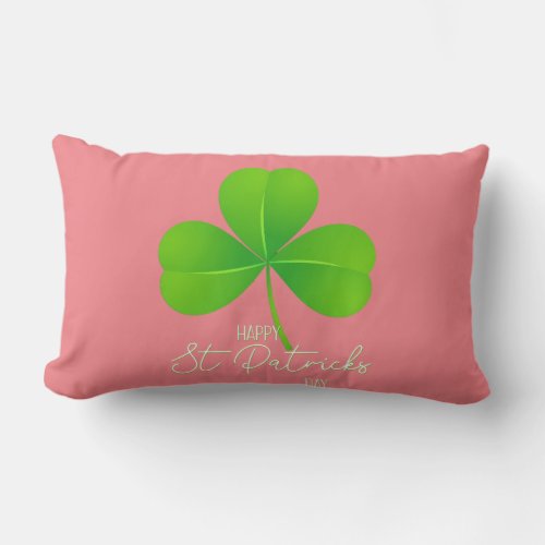 Luck_Filled Saint Patricks Day Deals Lumbar Pillow