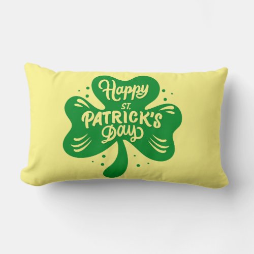 Luck_Filled Saint Patricks Day Deals Lumbar Pillow