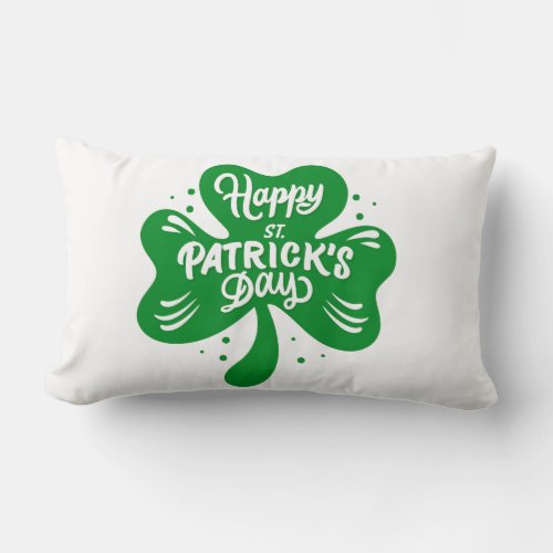 Luck_Filled Saint Patricks Day Deals Lumbar Pillow