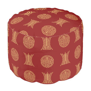 Luck & Longevity Pouf