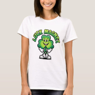 Luck Magnet clover T-Shirt
