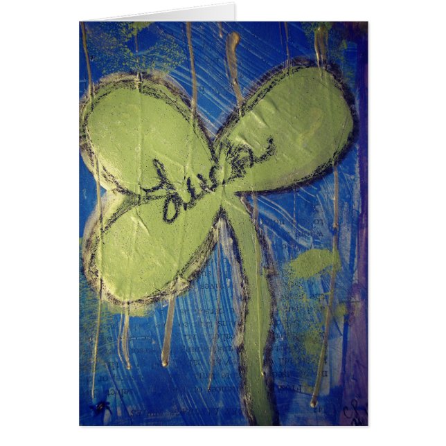 Luck Mixed Media Cards (Front)