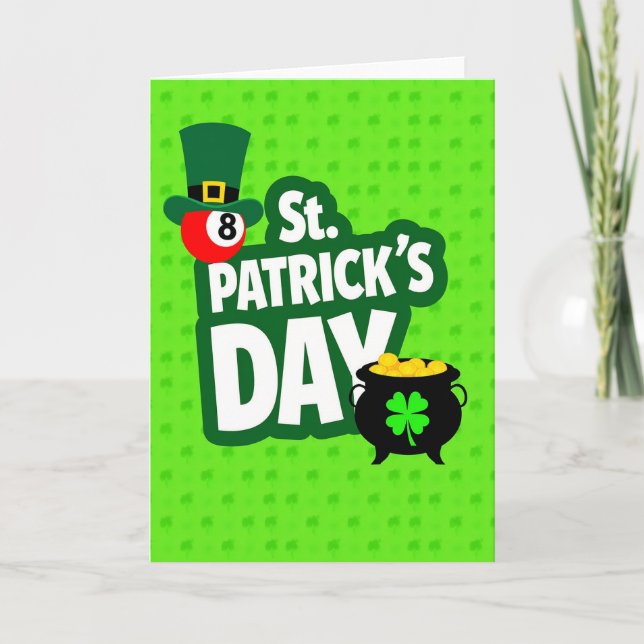 Luck O The Irish Day Card (Front)