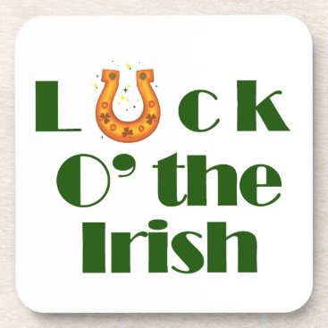 Luck o the Irish Drink Coaster