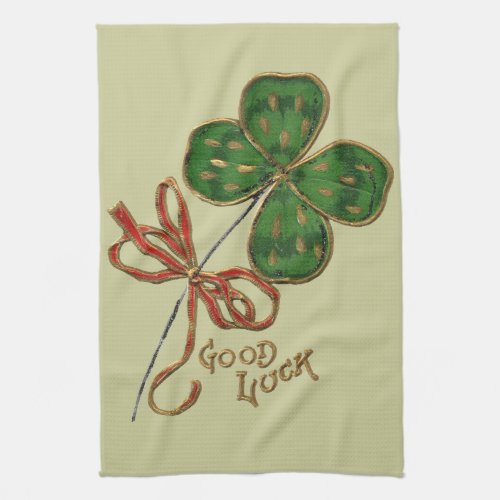 Luck O the Irish Kitchen Towel