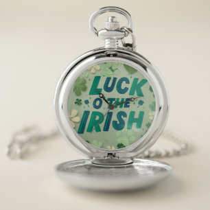 Luck O' the Irish  Pocket Watch