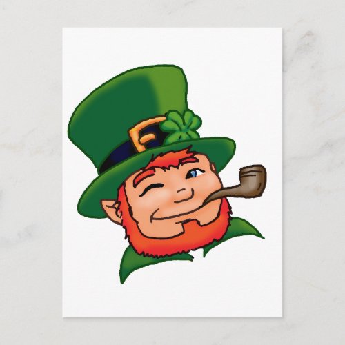 Luck O the Irish Postcard