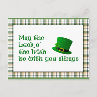 Luck o' the Irish Postcard