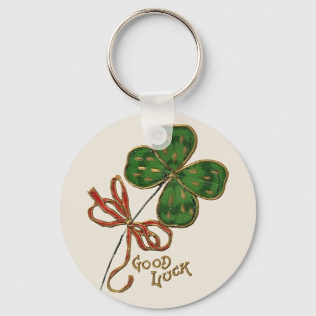 Luck O' the Irish St. Patrick's Day Keychain (Front)