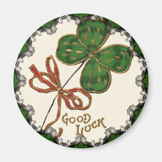 Luck O The Irish St. Patrick's Day Magnet (Front)