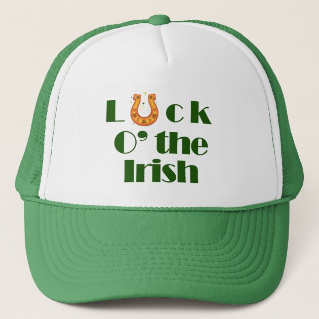 Irish clearance trucker hat