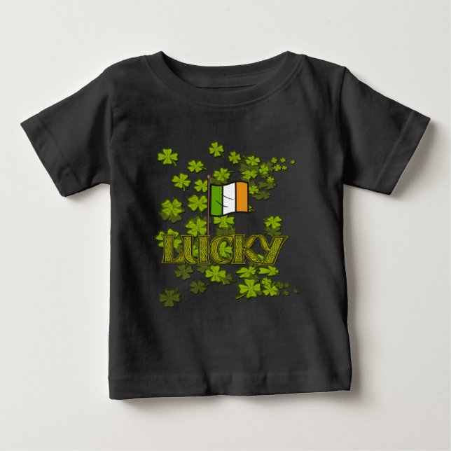 Luck of the Irish Baby T-Shirt (Front)