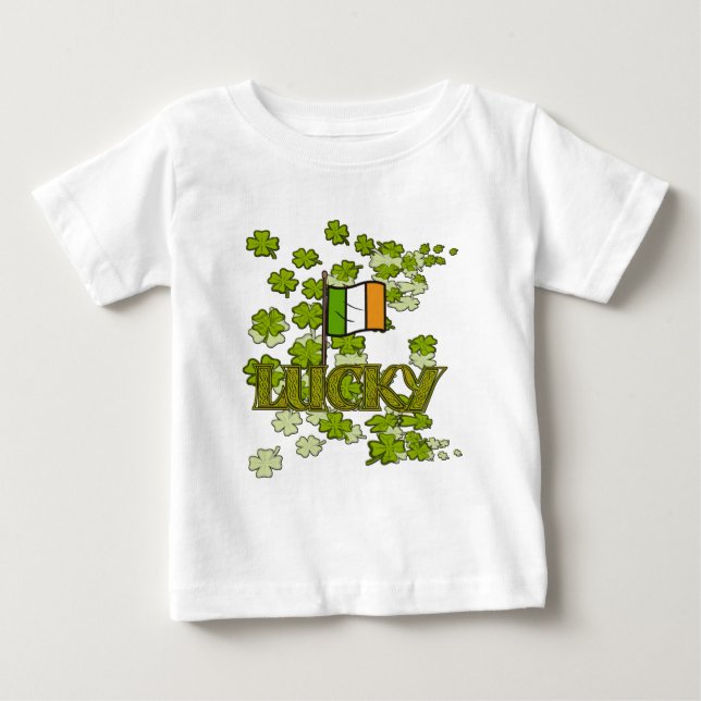Luck of the Irish Baby T-Shirt (Front)