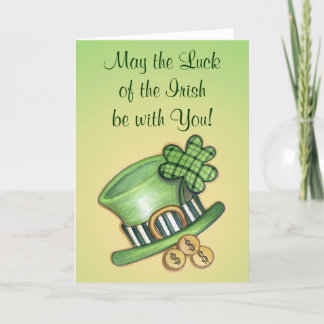 Luck of the Irish Card