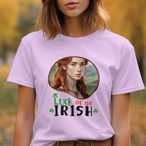 Luck of the Irish _ Emerald Isle Revelry T_Shirt