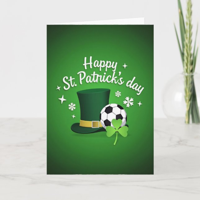 Luck Of The Irish Happy Day Card (Front)