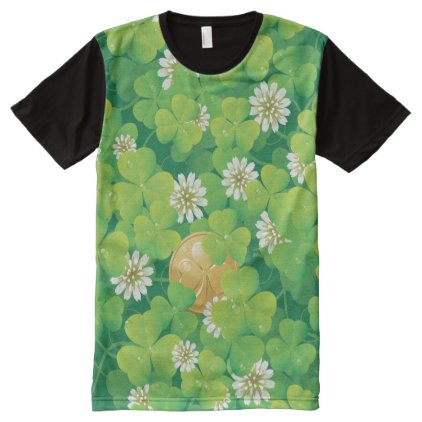 Luck Of The Irish | Happy St Patrick&#39;s Day All-Over-Print Shirt