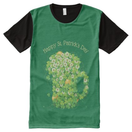 Luck Of The Irish | Happy St Patrick&#39;s Day All-Over-Print T-Shirt