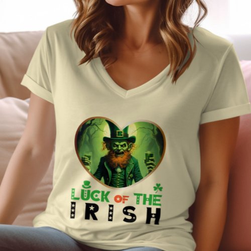 Luck of the Irish _ Irish Pub Trivia Night T_Shirt