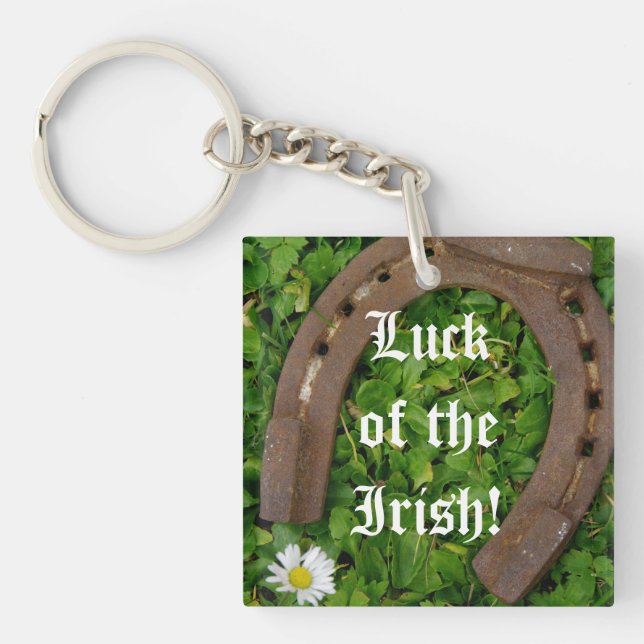 Luck Of The Irish Keychain (Front)