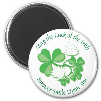 Luck Of The Irish Magnet by BaileysByDesign at Zazzle