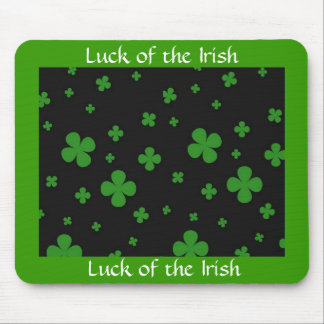 luck of the irish mousepad