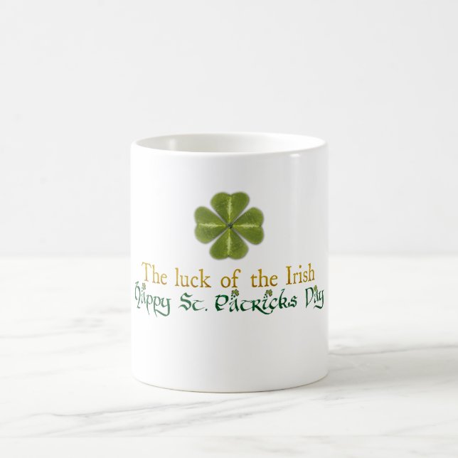 Luck of the Irish mug (Center)