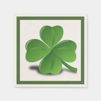 Luck Of The Irish Napkins by Awesoma at Zazzle