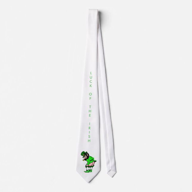 LUCK OF THE IRISH NECK TIE (Front)